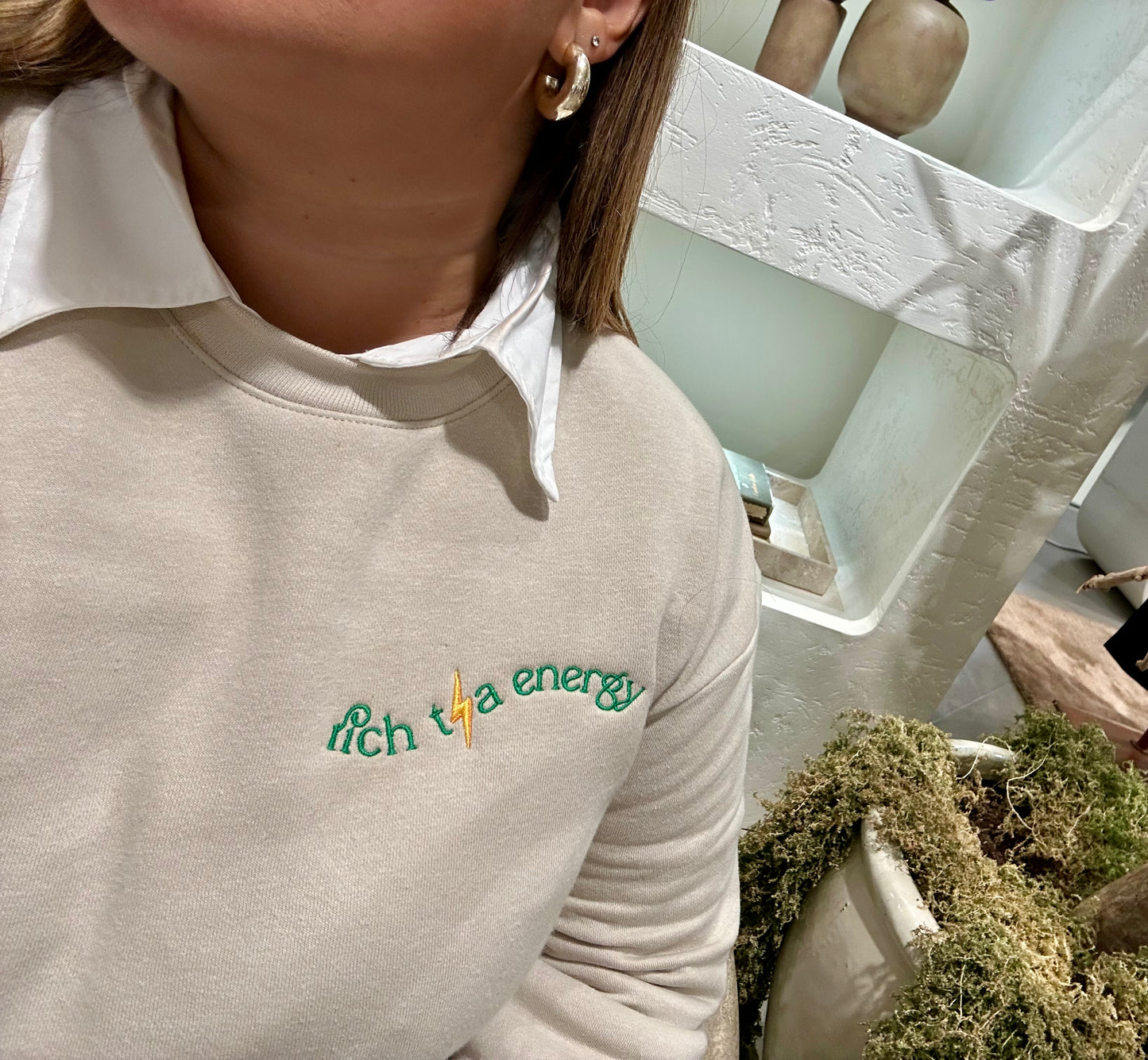 Rich Tia Energy Crewneck