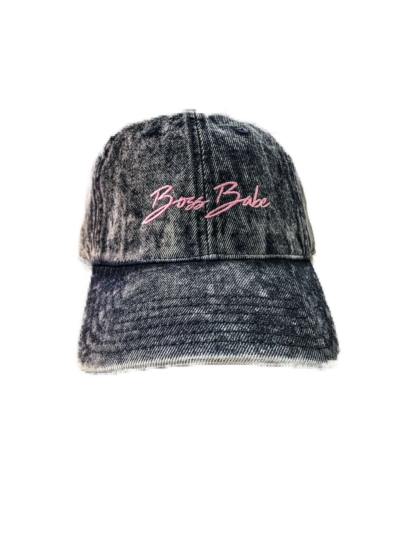 Boss Babe PINK denim hat